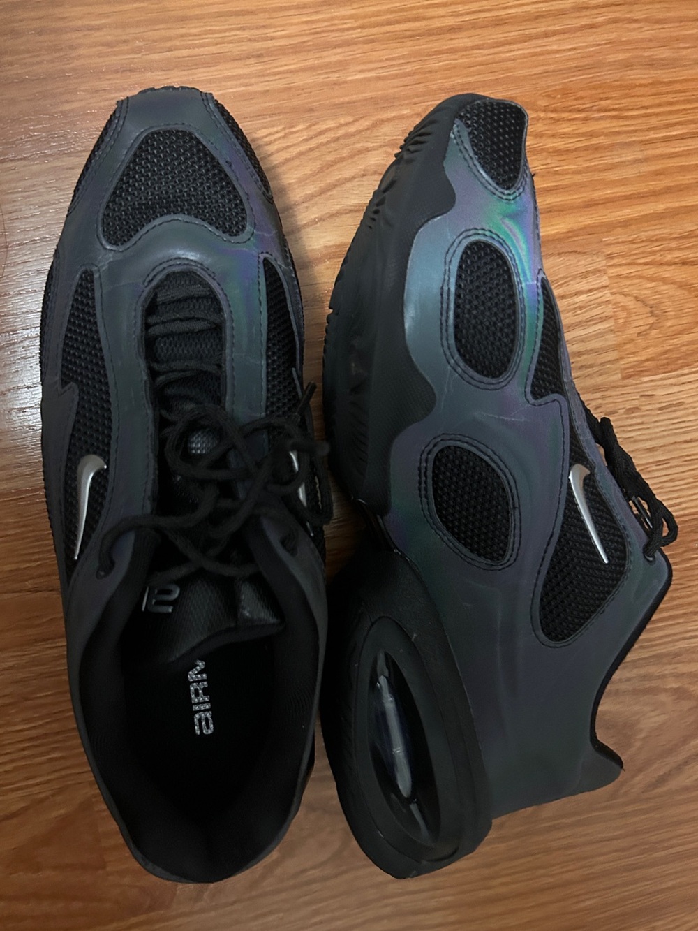 Nike Women Air Max Muse Black Multi-color - Picture 6 of 7